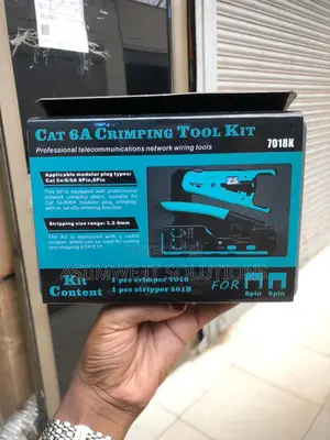Cat6a Crimping Tool Kit