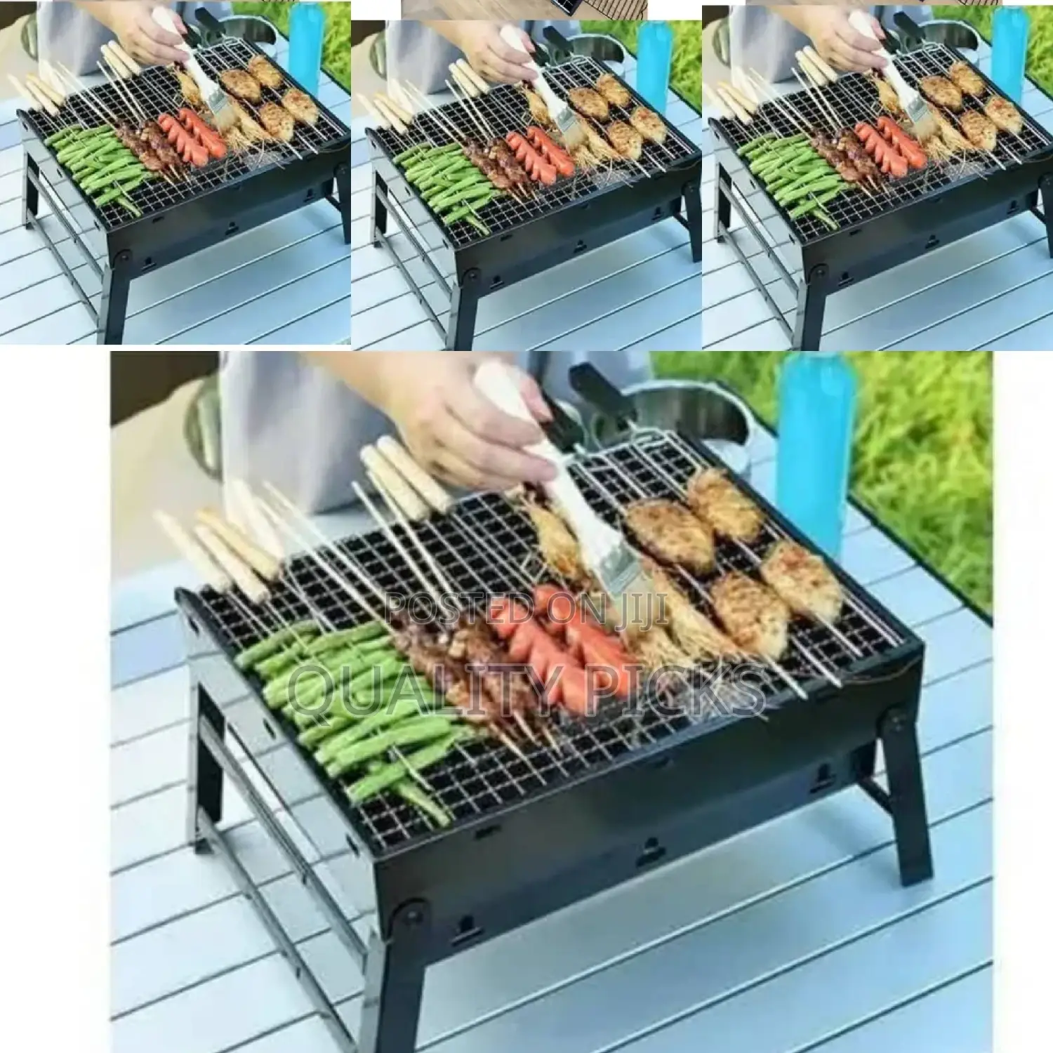 Foldable Stainless Portable BBQ Grill