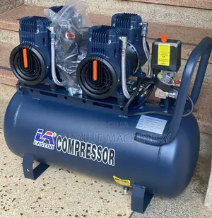 Air Compressor 50 Litres Super Silent Double Piston