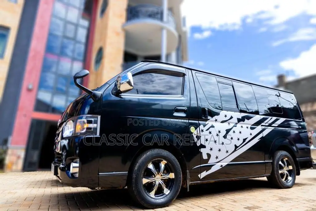 Executive Toyota Hiace Vans (Drones)For Hire