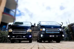 Executive Toyota Hiace Vans (Drones)For Hire