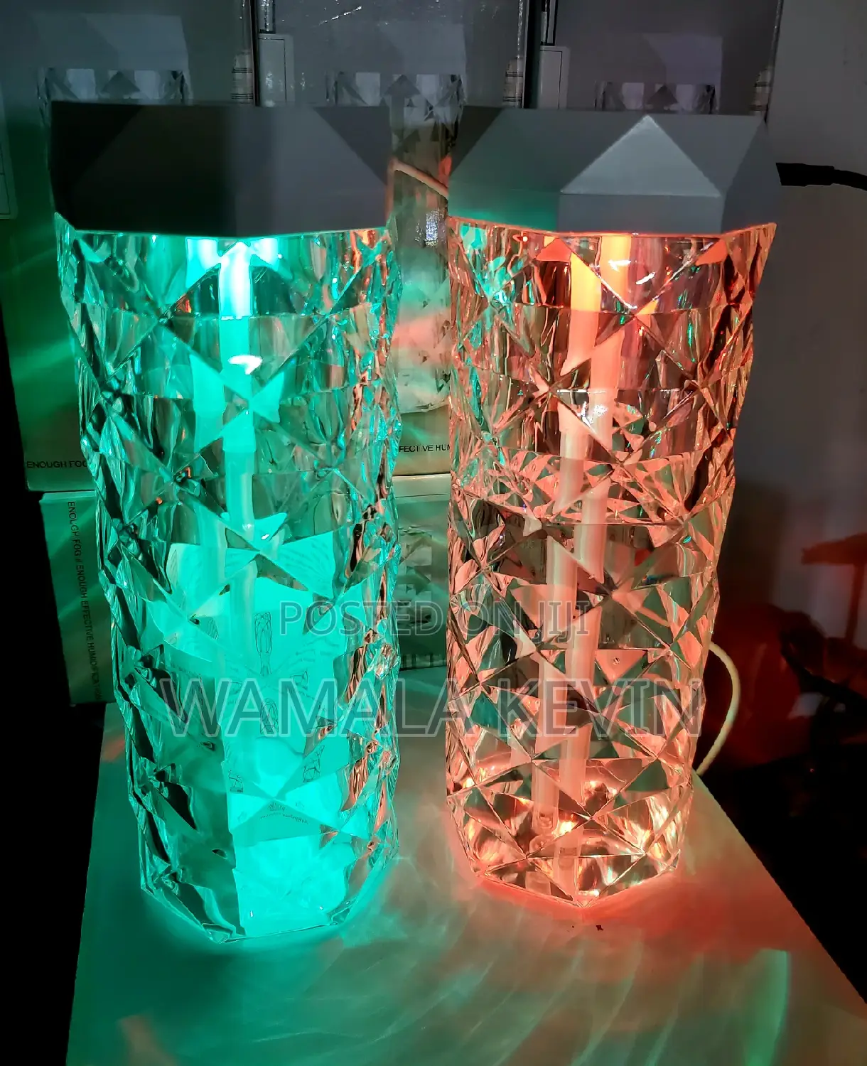Bedside Lamp Crystal With Humidifier
