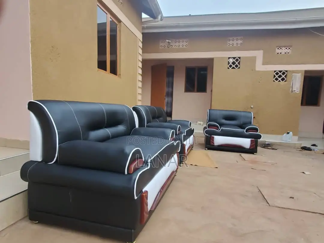White and Black Sofas