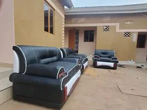 White and Black Sofas