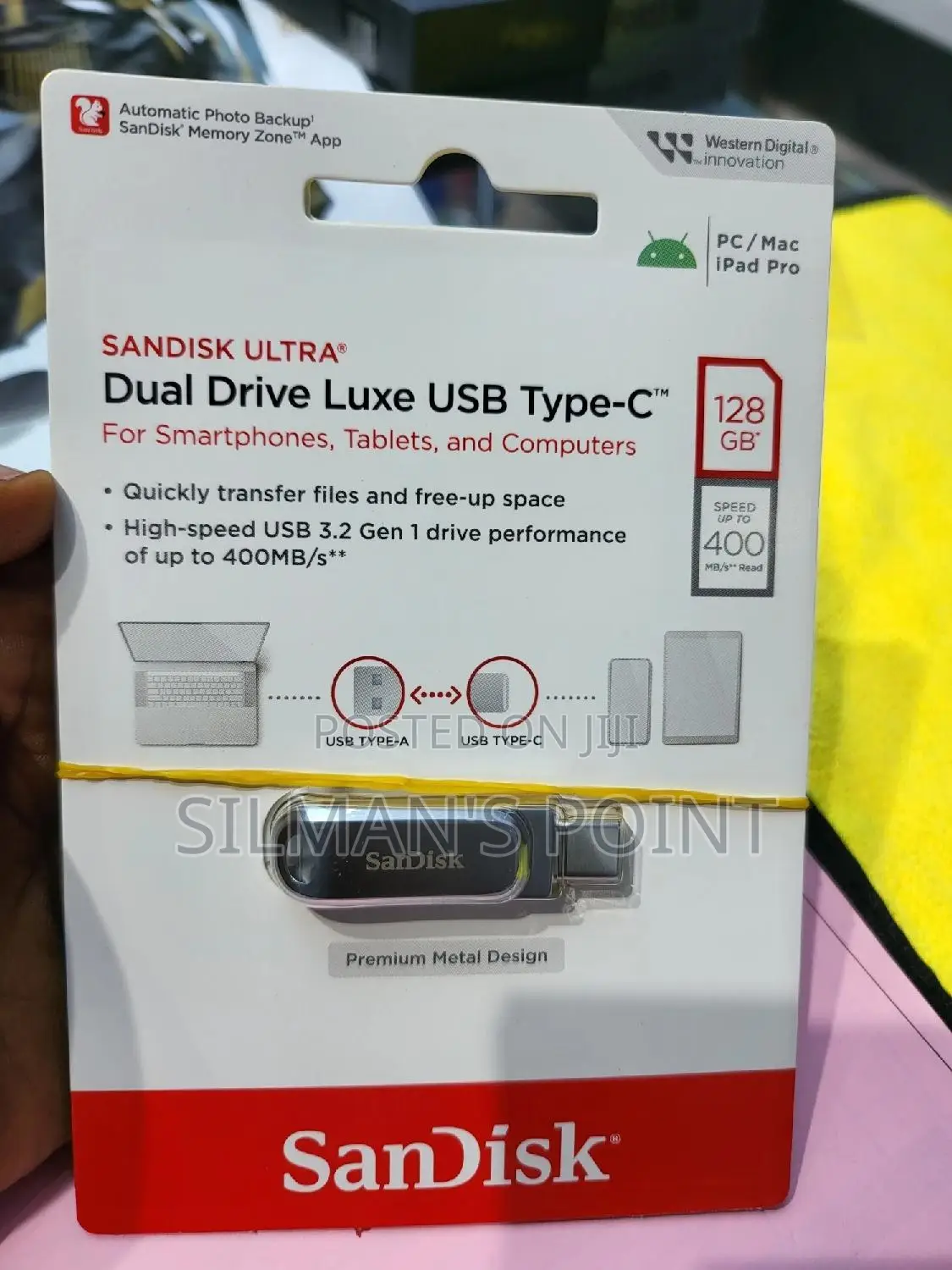 Sandisk Ultra Dual Drive USB Type C 128gb
