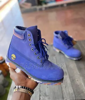 Original Blue Printed Sole 6 Inch Waterproof Timberland Boot