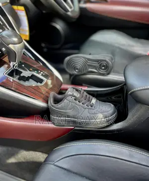 Original Black Kid’S Nike Air Force 1 Sneaker