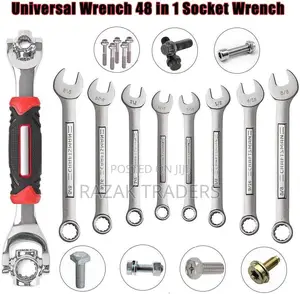48-in-1 Universal Socket Wrench With 360° Rotating Head