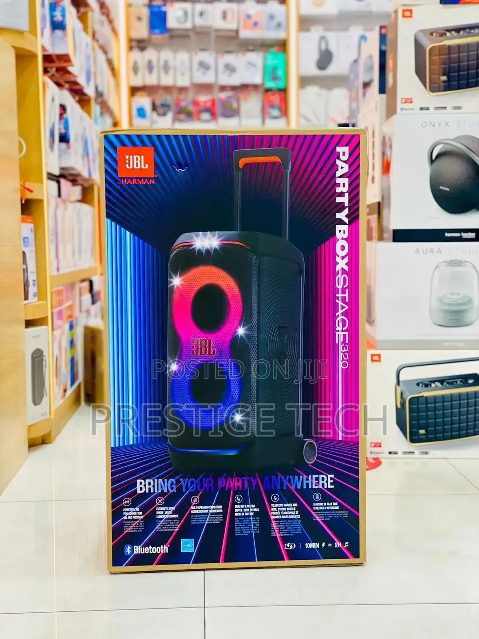 JBL Partybox Stage 320 Bluetooth Speaker (Party Box 320)