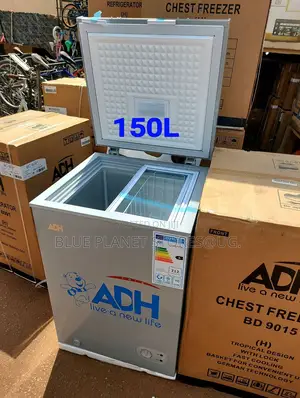 Adh 150litres Chest/Deep Freezers \\ Silver/Blue Color \\ Bd9015
