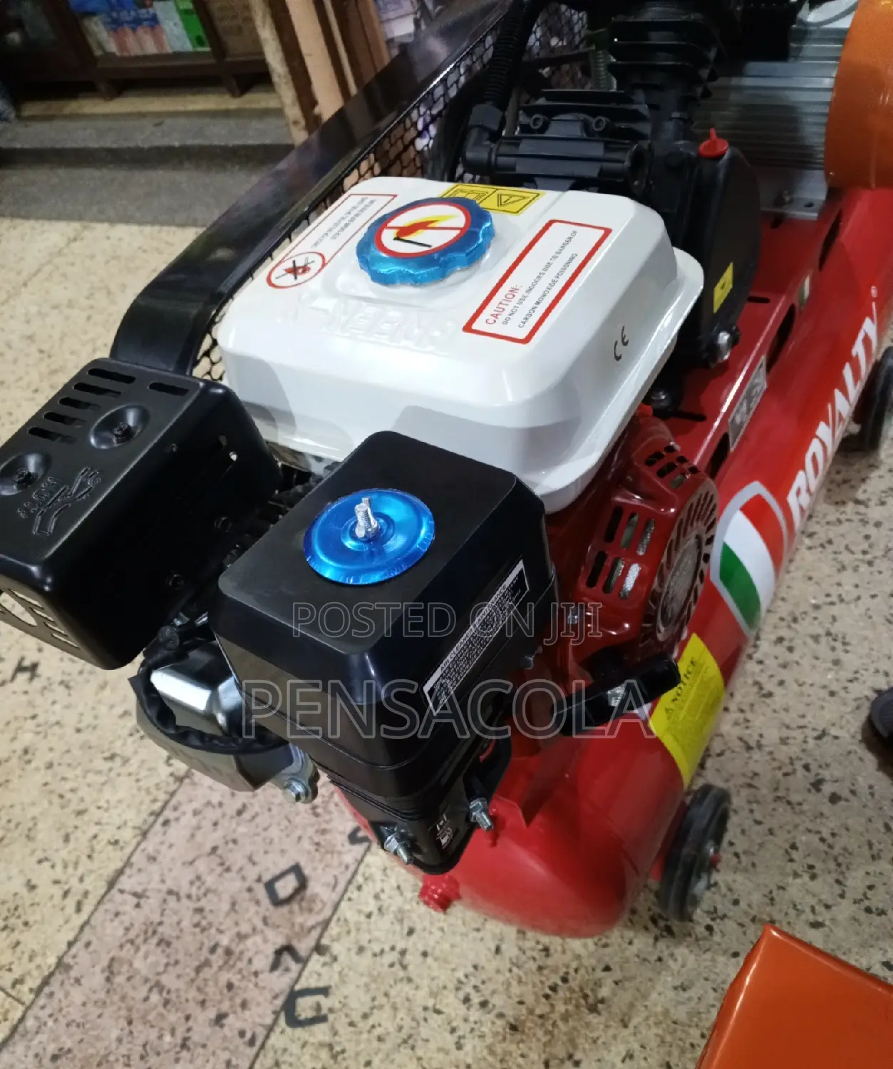 Air Compressor 100 Litres ( Both Fuel and Electric)