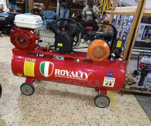 Air Compressor 100 Litres ( Both Fuel and Electric)