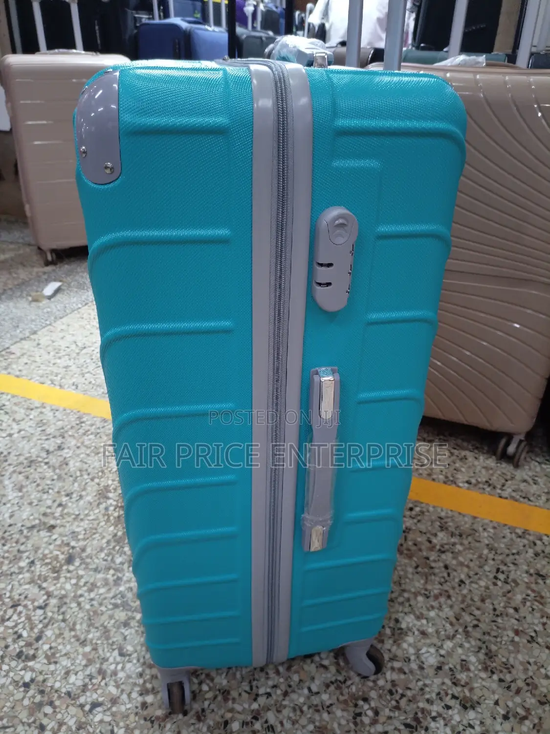Plastic Suitcases in Medium Size