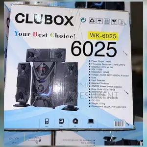 Clubox Sound System. Subwoofer Clubox. Clubox 3.1sound Syste