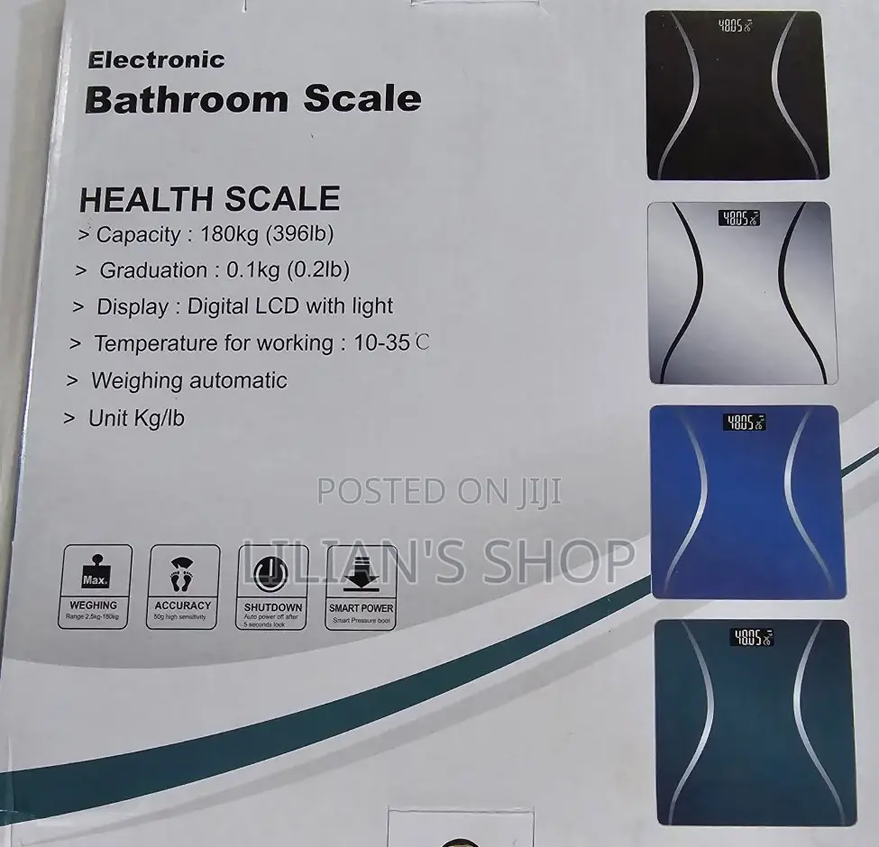Professional Bathroom Scale Up to 180kg