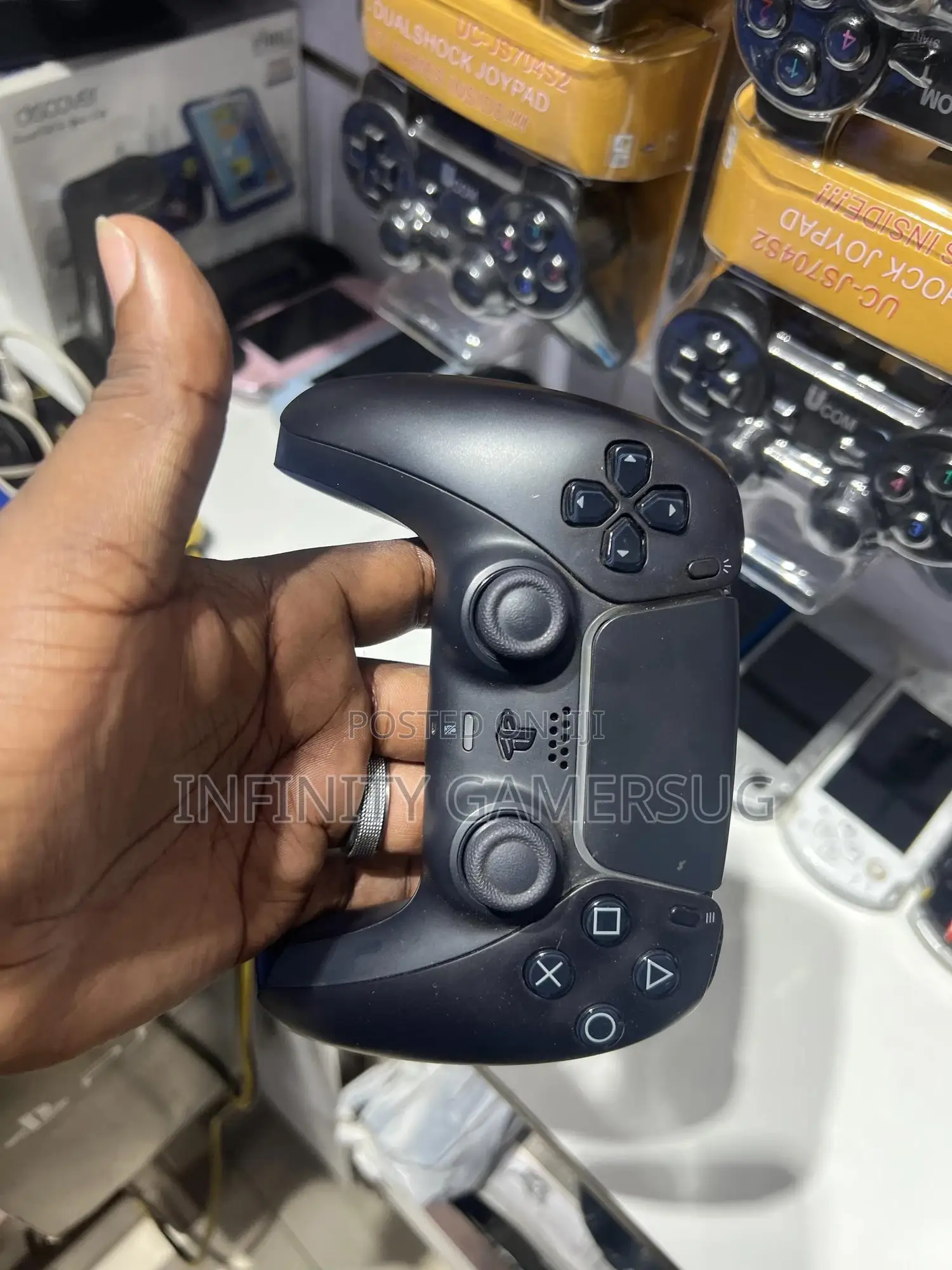 Black Ps5 Controller