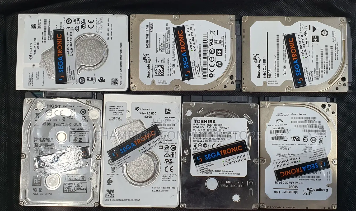 500gb 2.5" Laptop Internal Hard Disk Drive(Hdd)