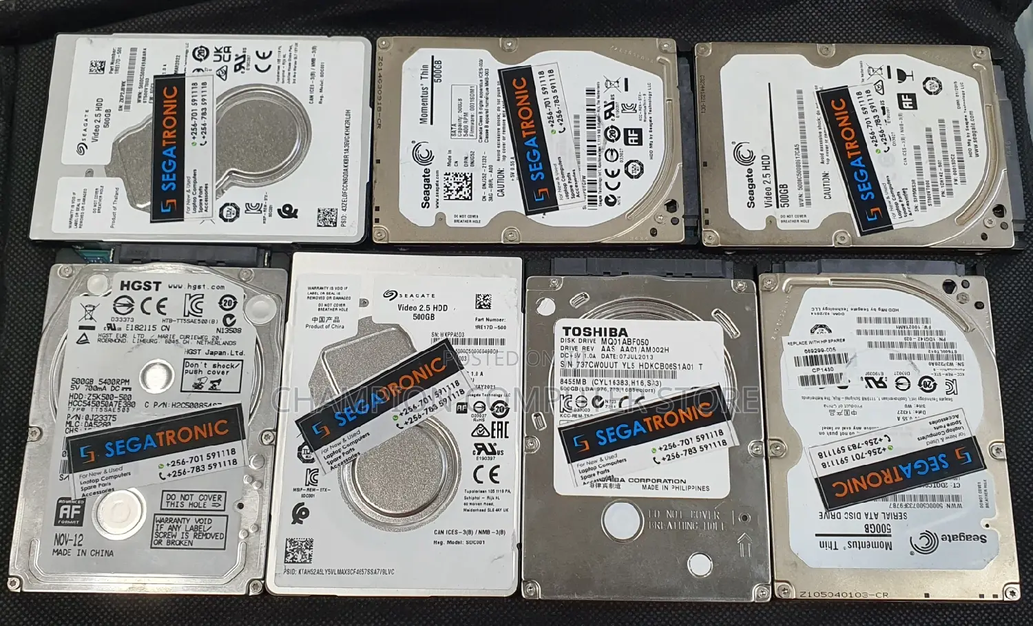 500gb 2.5" Laptop Internal Hard Disk Drive(Hdd)