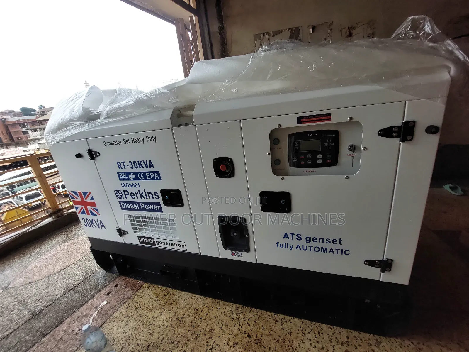 30 Kva Automatic Perkins Diesel Silent Generator
