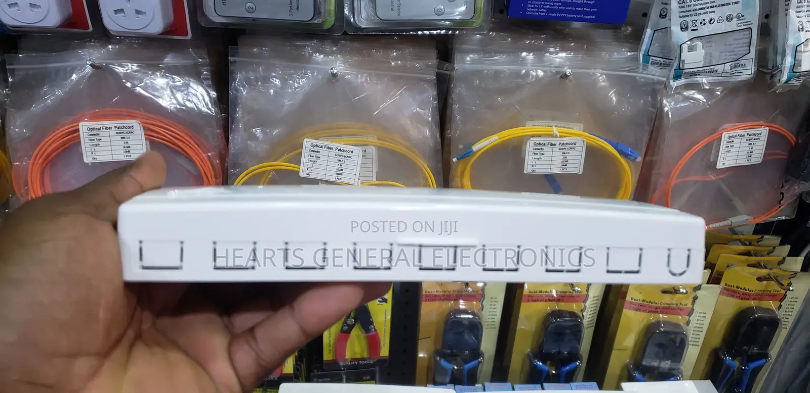 Fiber Optic Termination Box 8 Port.