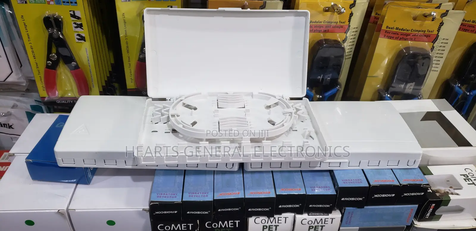 Fiber Optic Termination Box 8 Port.