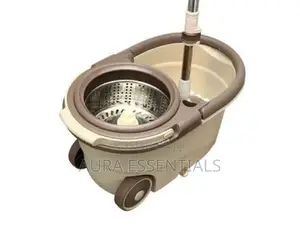 360° Mopper Bucket Set Wheels Spin Head Mop