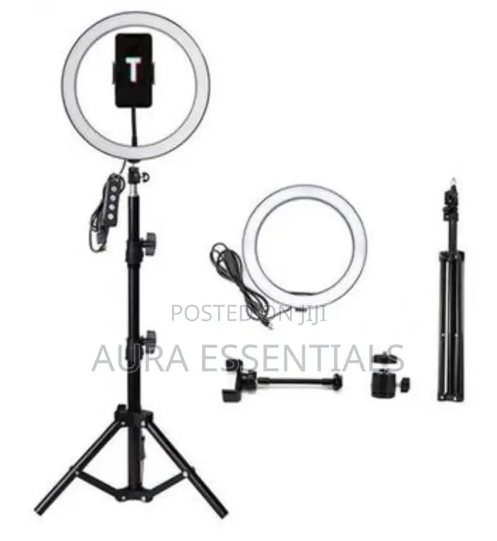 Beauty Live LED Ring Light With Tripod 10inch