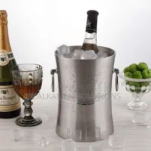 3L Stainless Steel Ice Bucket Wine Champagne Beer Barrel