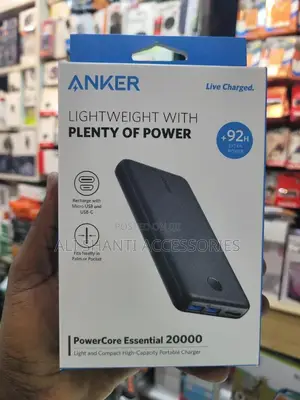 CORE Essential Powerbank/Powerbank 20000mah Anker/Powerbank