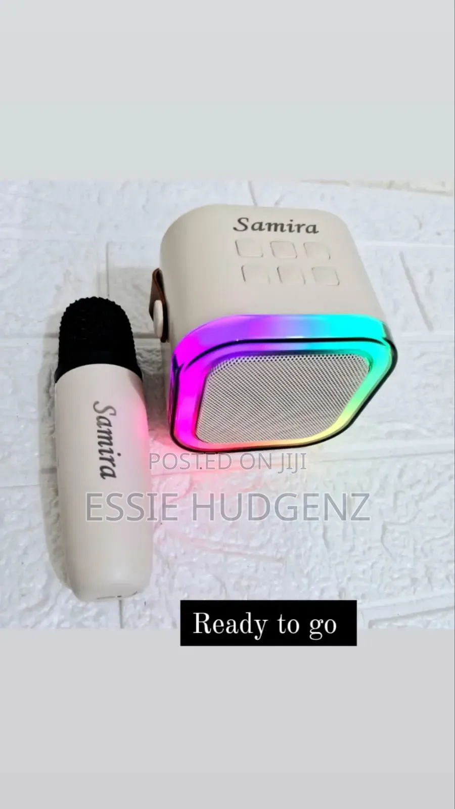 Bluetooth Speaker With Karaoke Microphone