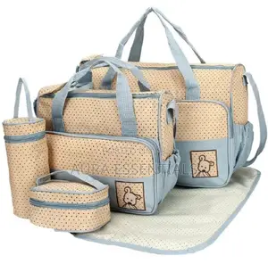 5pcs / Set High Quality Tote Diaper Bag