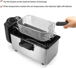 ADH 3l Deep Fryer/Stainless Steel Deep Fryer/Deep Fryer