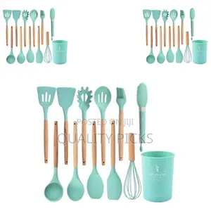 Handle Silicone Utensils Set