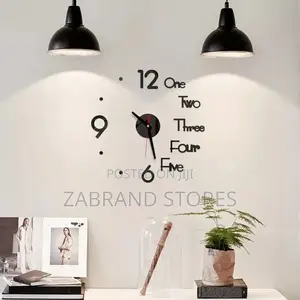 Digital 3D Digital Sticker Wall Clock DIY