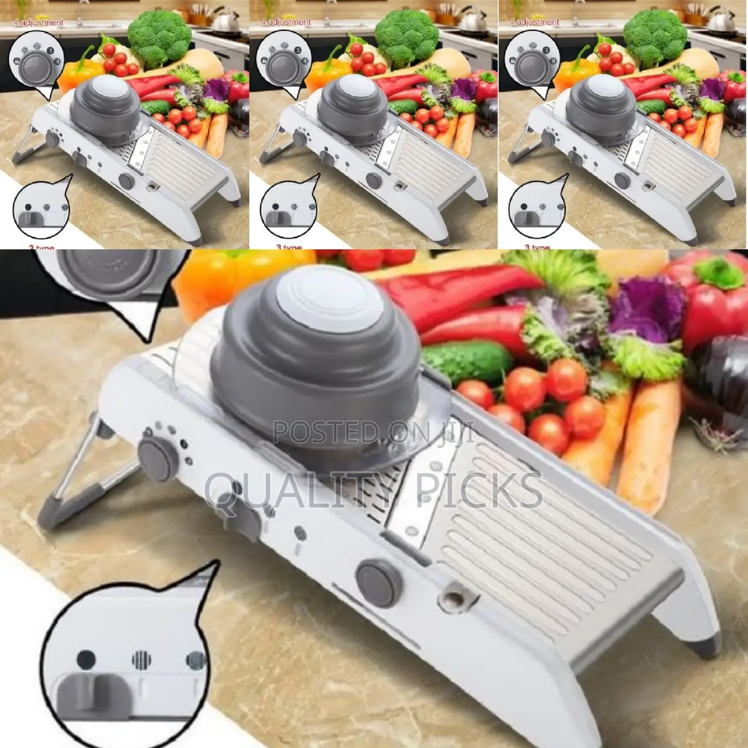Kitchen 8 in 1 Vegetable Chopper