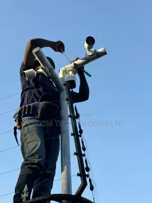 Bullet IP Cameras Pole Mounted