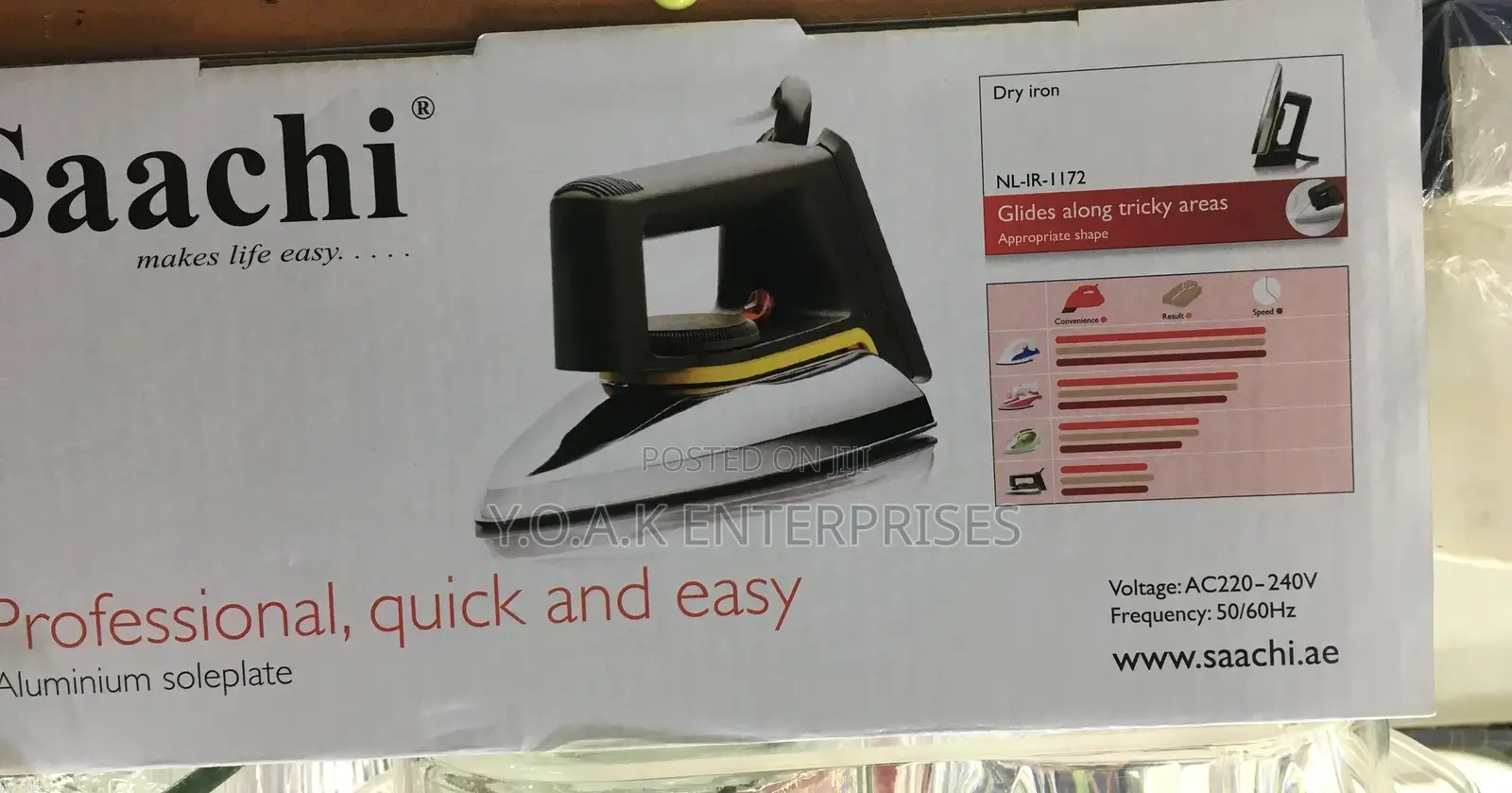 Saachi Dry Flat Iron