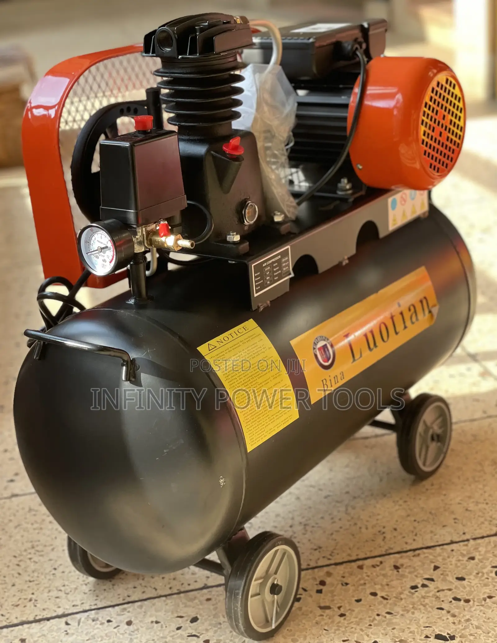 Single Phase Compressor 50l, 1hp
