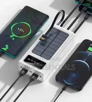 The New Self Contained Wire Bracket Solar Powerbank