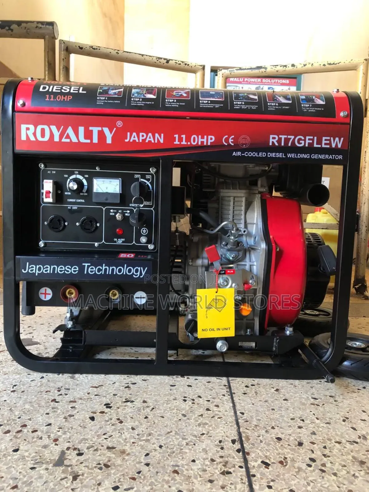 Diesel Welding Generator Royalty
