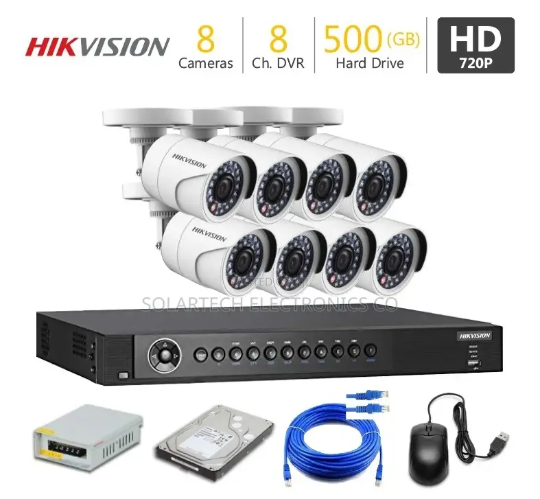 8 Channel CCTV Camera Kit Enz