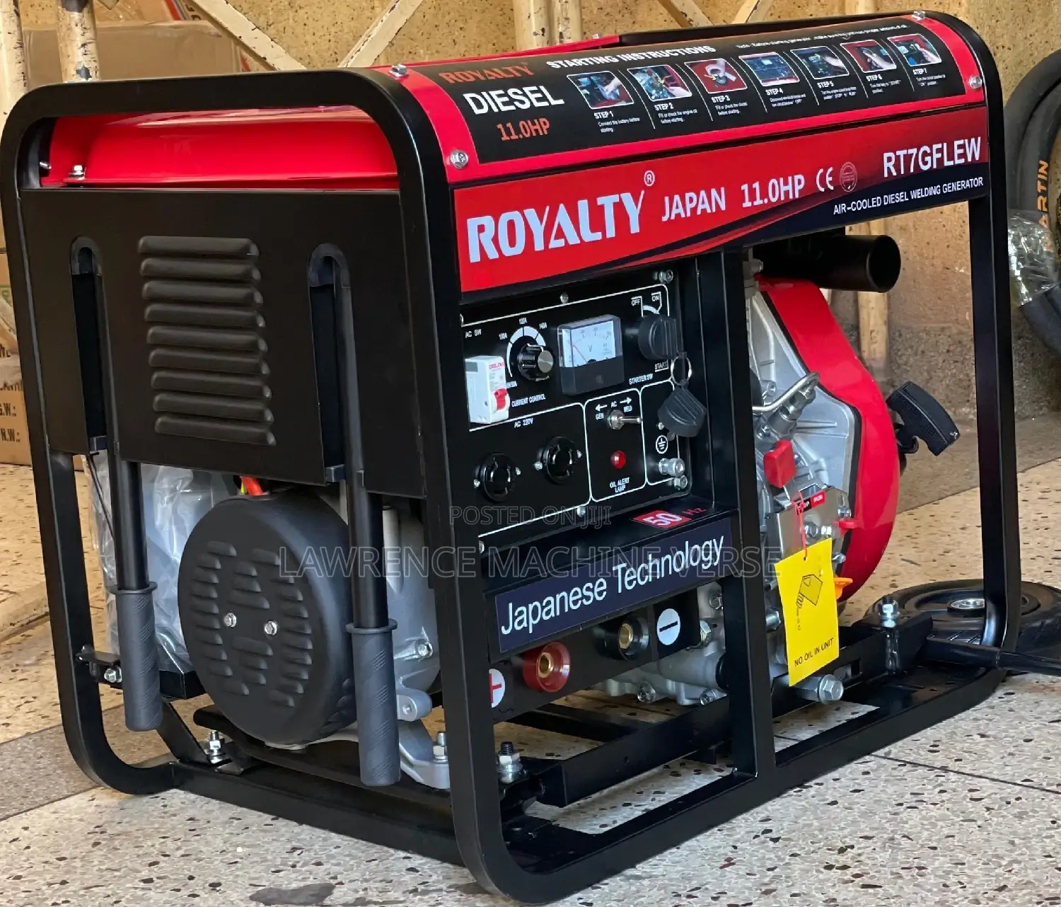 Diesel Welding Generator 6.5KVA