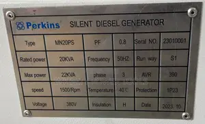 Silent Diesel Generator 20kva