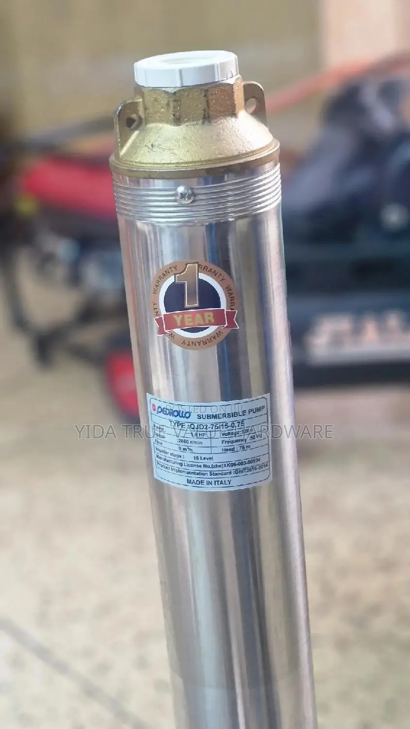 Water Pump 1.5 Hp, 75m