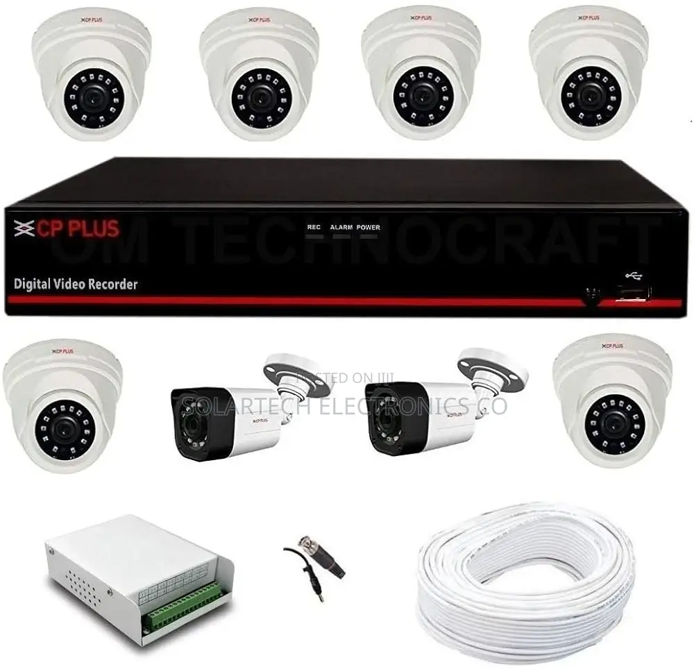 8 Channel CCTV Camera Kit KND