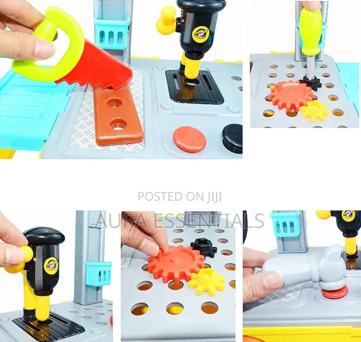 Plastic Little Engineer Pretend Play Set