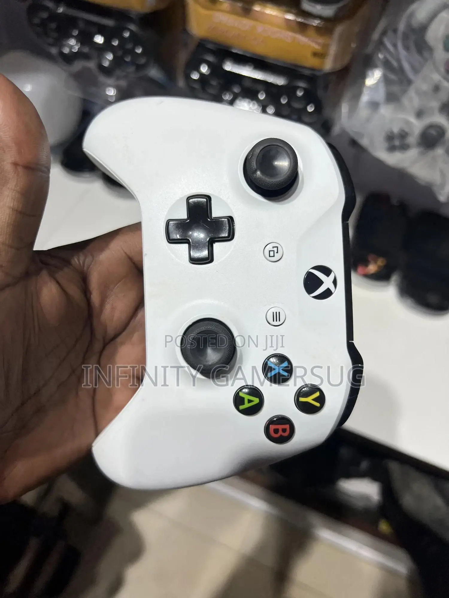 White Xbox One X Controller