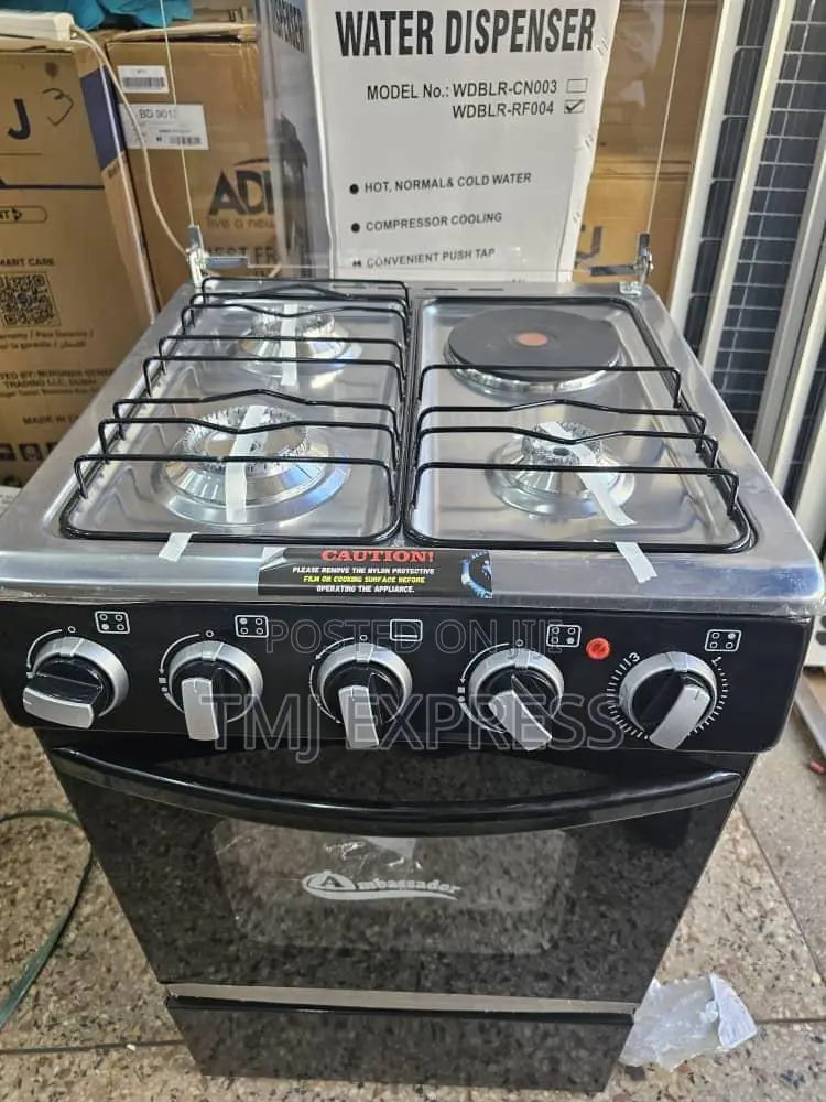 3 Gas 1 Electric Coocker
