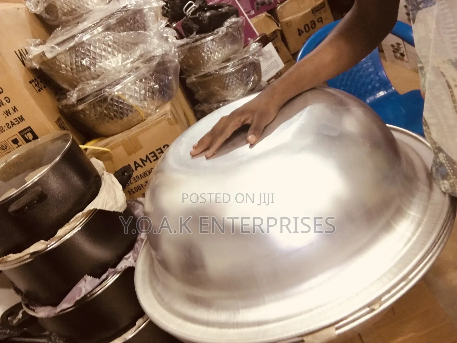 Aluminium Swallow Cooking Saucepan