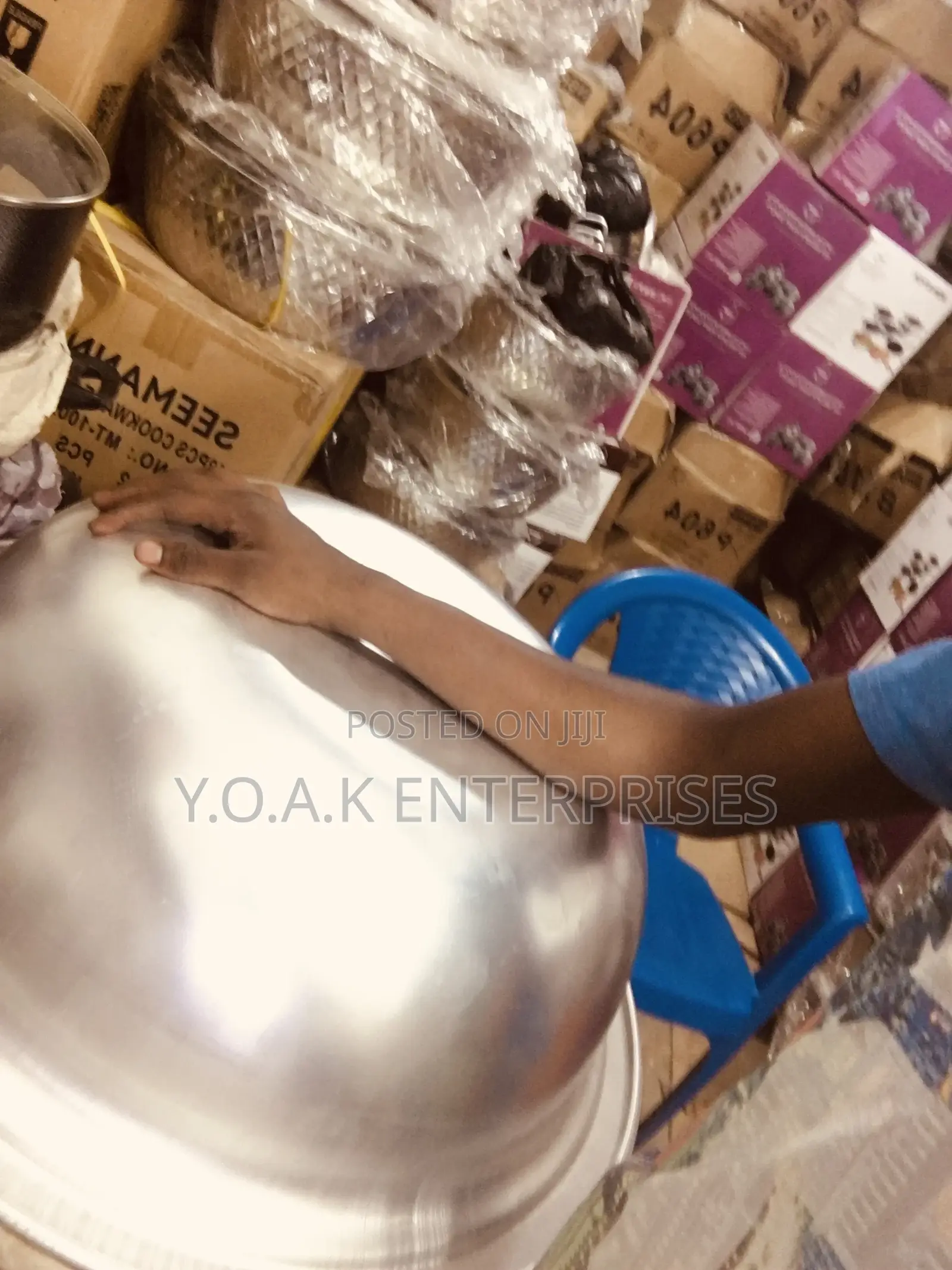 Aluminium Swallow Cooking Saucepan